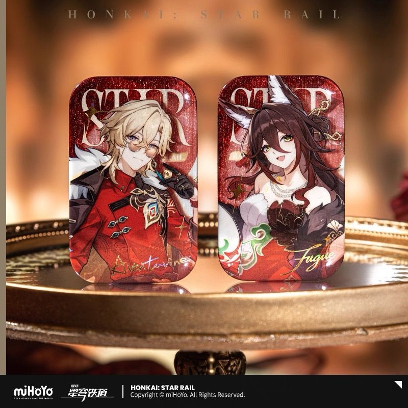 崩壊：スターレイル・公式 缶バッジ（列車環遊記）刃 カフカ