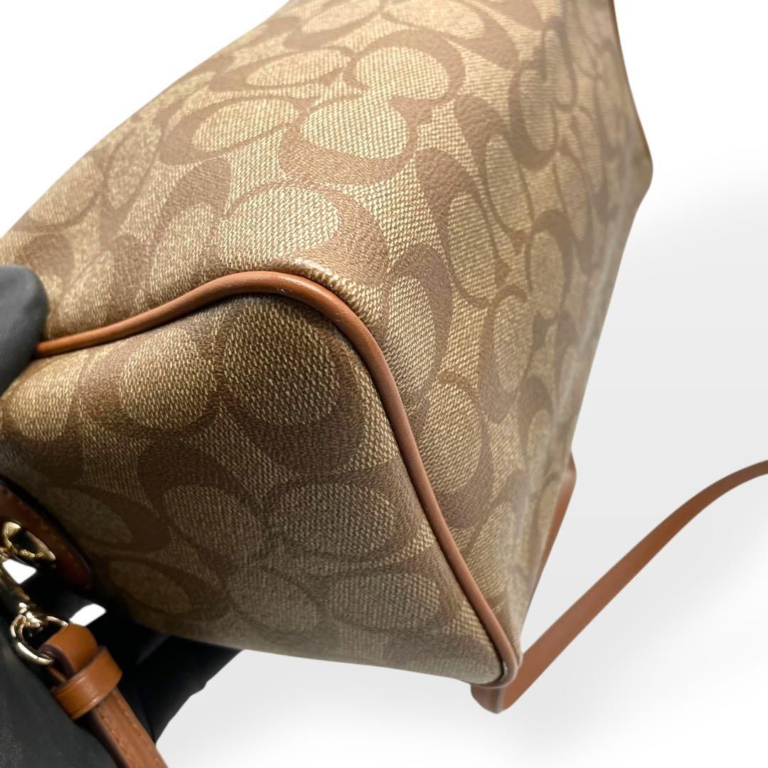 極美品 COACH F58312 2WAY ミニボストン ショルダーバッグ - メルカリ