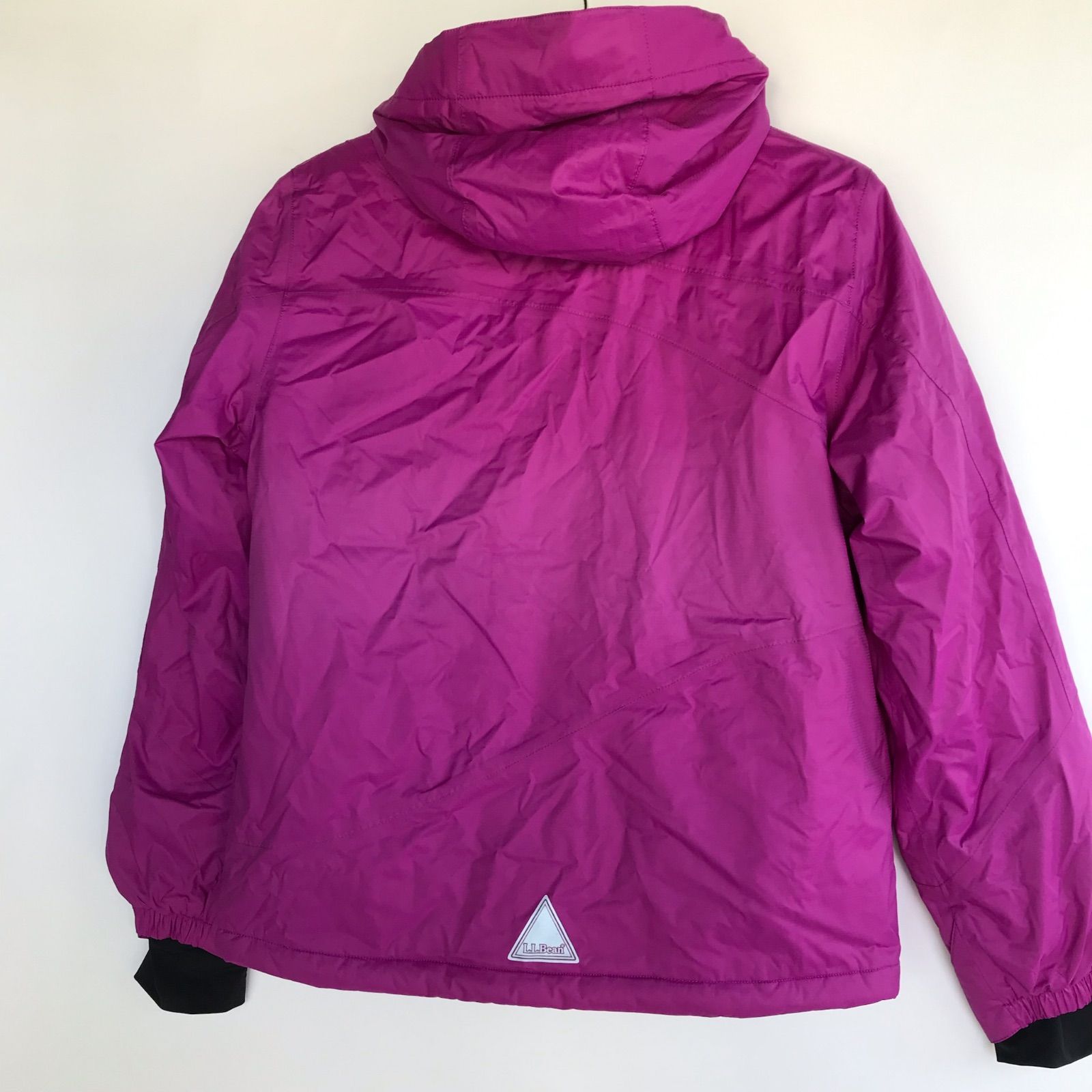 L.L.Bean ナイロンジャケット レディース XL18 ピンク 