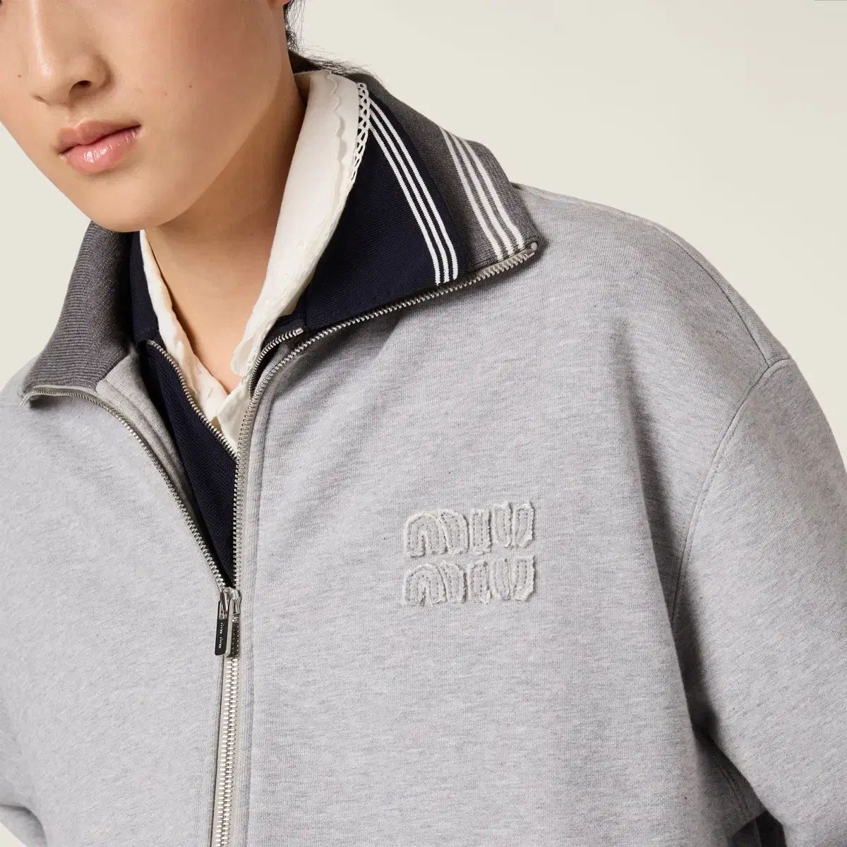 MiuMiu ミュウミュウ (新品) MIU MIU ミュウミュウ コットン フリース