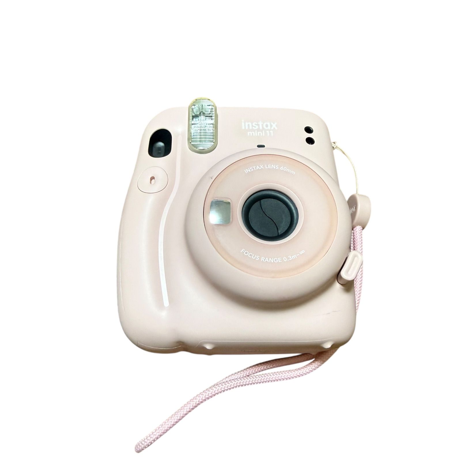 中古美品】FUJIFILM instax mini 11 ブラッシュピンク チェキ 富士 
