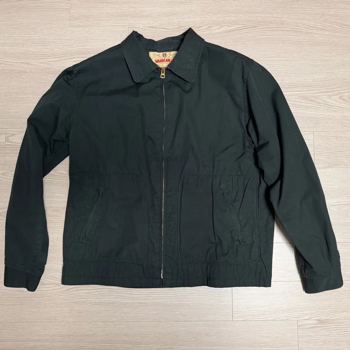 SUGAR CANE(シュガーケーン) スイングトップ ジャケット ブラック