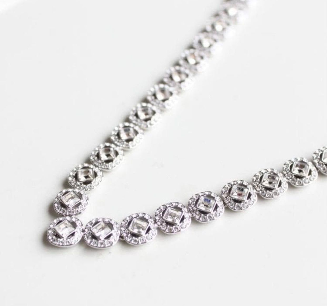 スワロフスキー Swarovski Angelic Square ネックレス - メルカリ