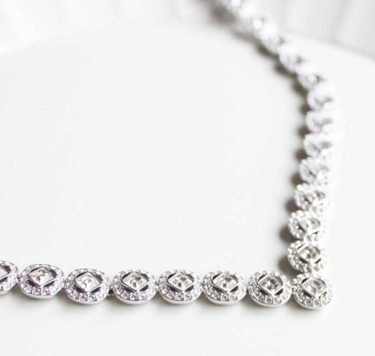 スワロフスキー Swarovski Angelic Square ネックレス - メルカリ