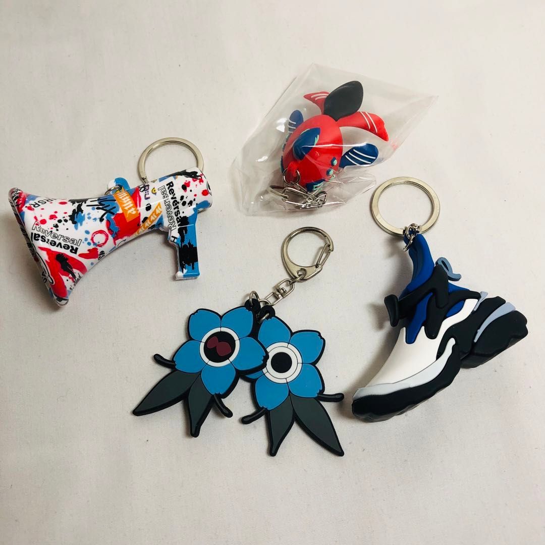 V.W.P 神椿代々木決戦 ランダム立体ラバーキーホルダー まとめ 中古A 