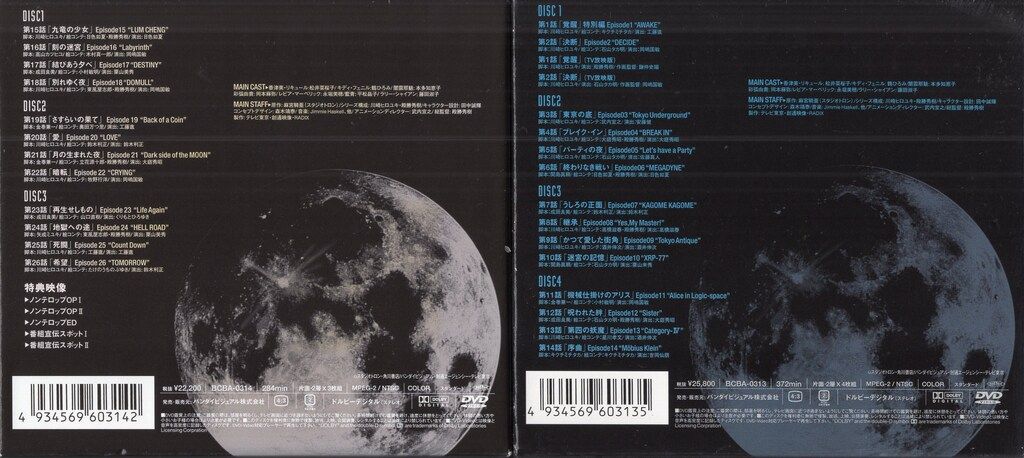 バンダイビジュアル アニメDVD サイレントメビウス DVDメモリアルBOX