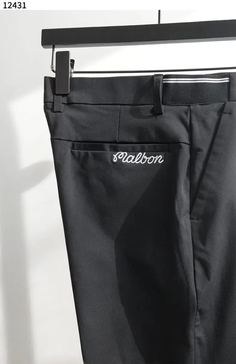 MALBON GOLF マルボンゴルフ メンズ ゴルフ ストレート 起毛 パンツ