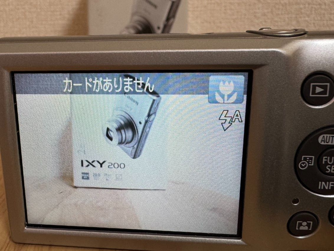 実用品] Canon IXY 200 キャノン イクシー コンパクトデジタルカメラ