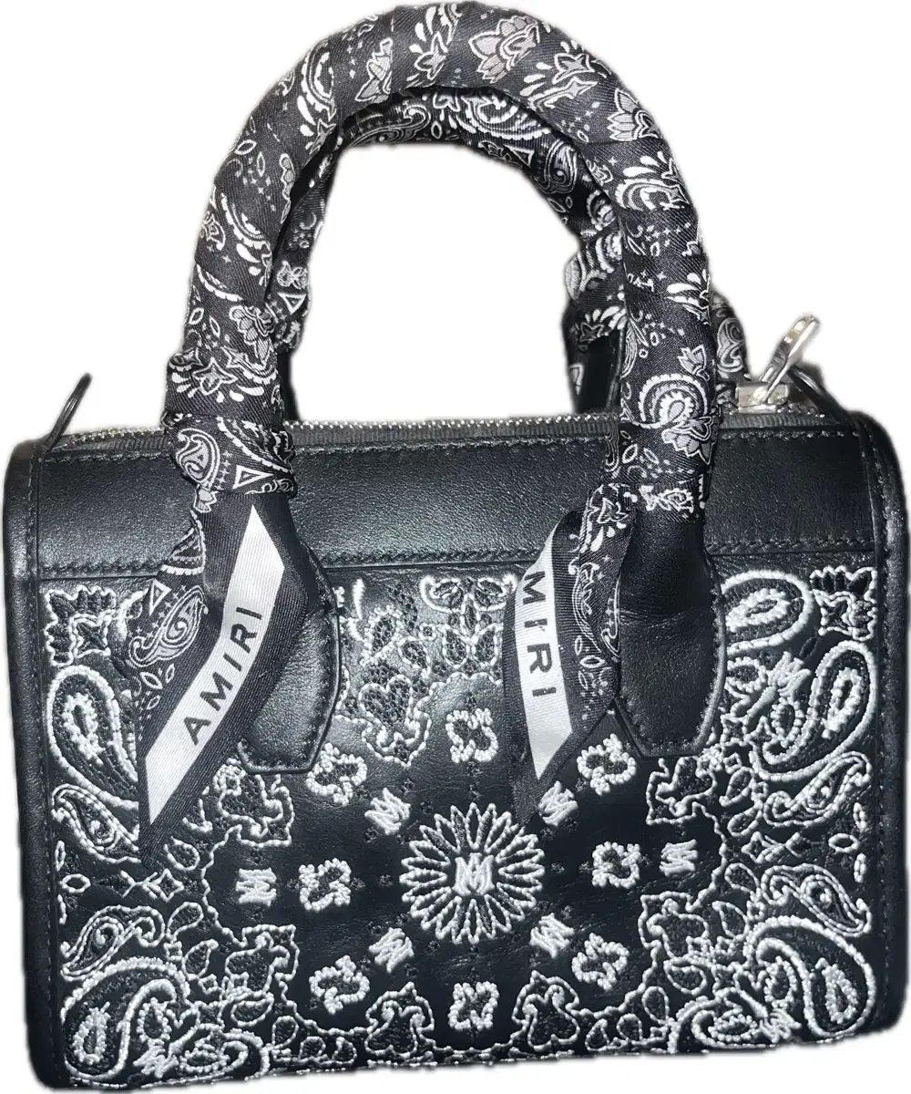 AMIRI(アミリ) バンダナ マイクロ クロスバック ブラック - メルカリ