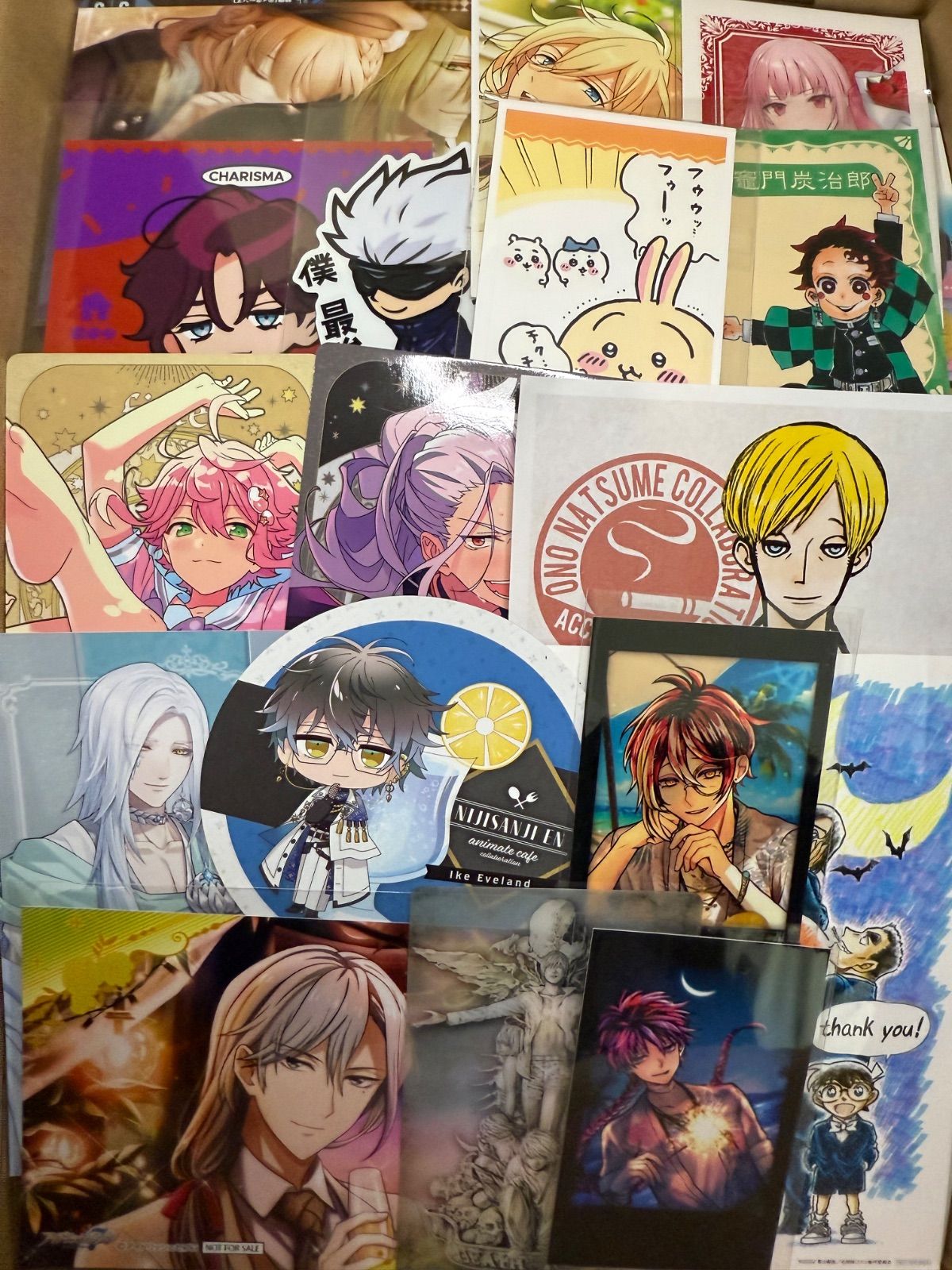 紙類 アニメ ゲーム まとめ売り 大量 コースター ポストカード カード