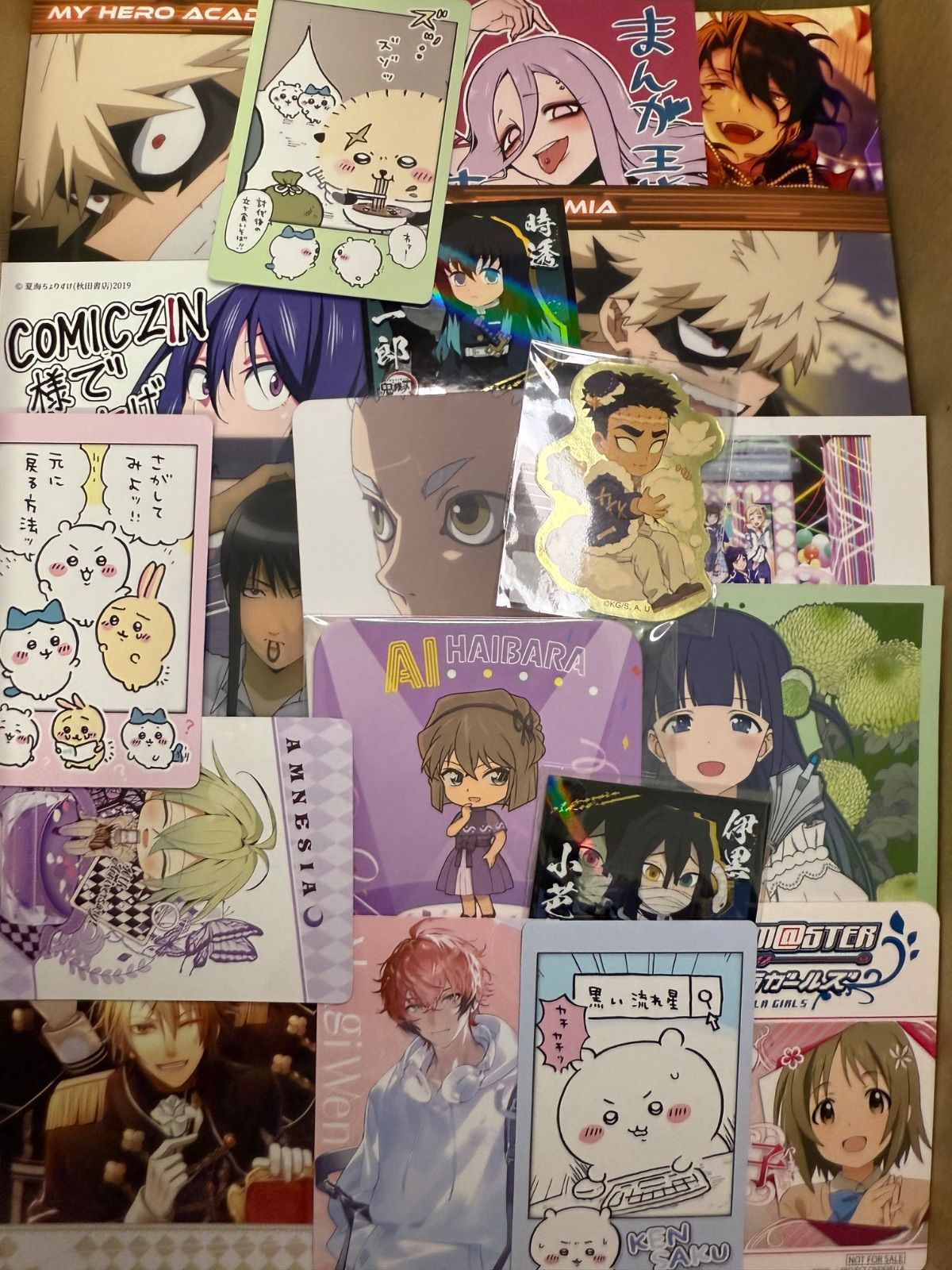 紙類 アニメ ゲーム まとめ売り 大量 コースター ポストカード カード