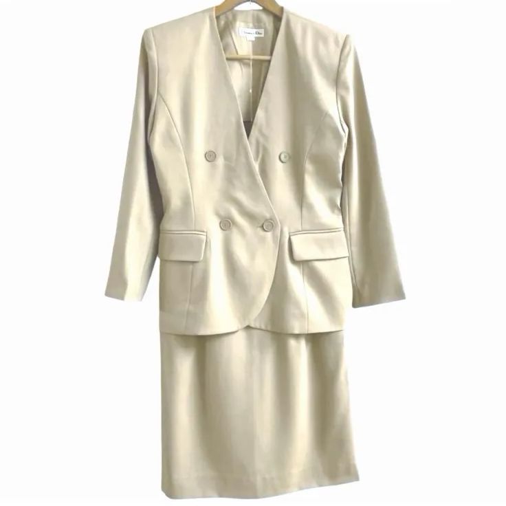 Christian Dior クリスチャンディオール スカート スーツ セットアップ