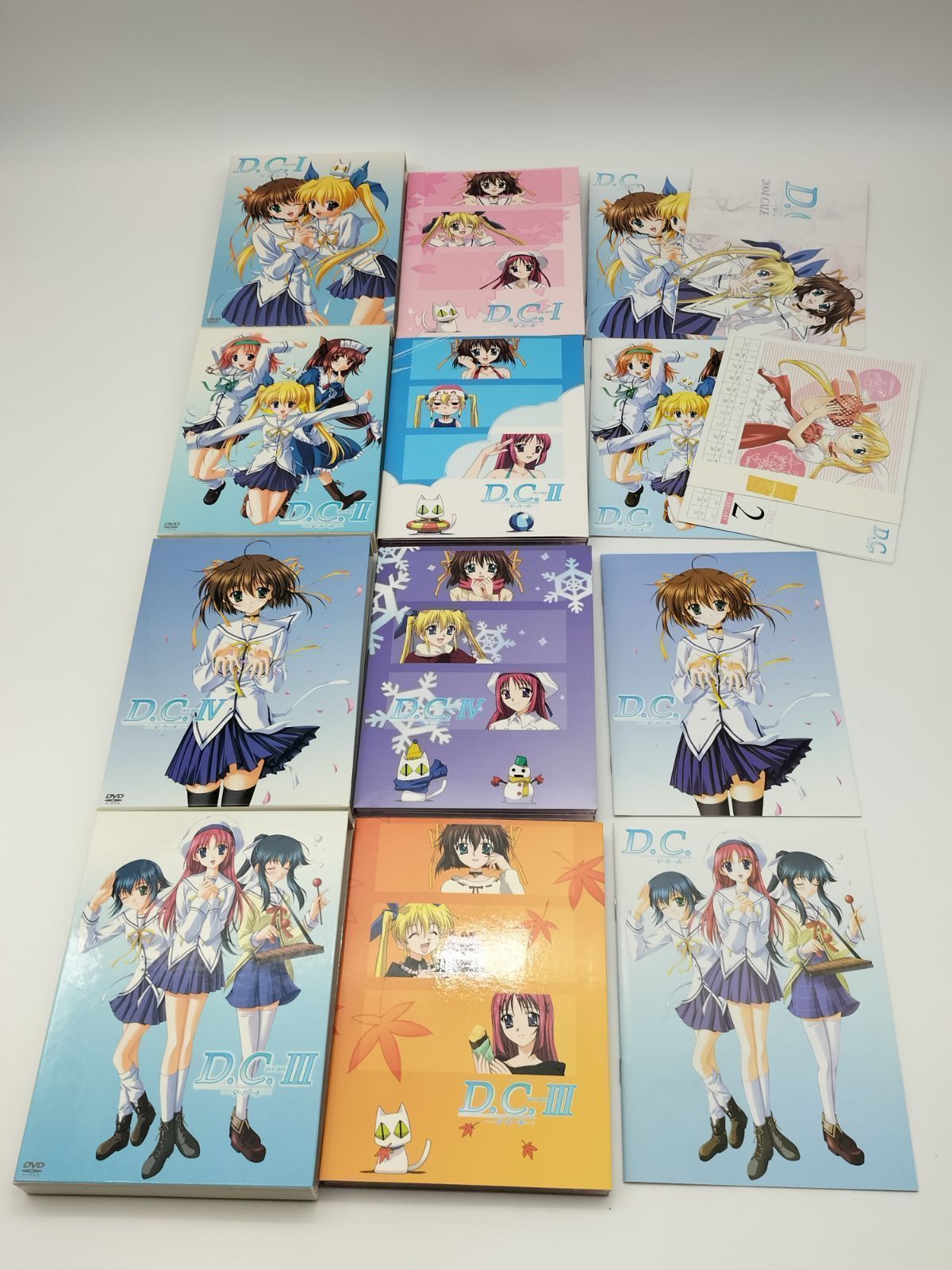 4-44】 CD付！ D.C. ダ・カーポ DVDボックス1〜4巻 - メルカリ