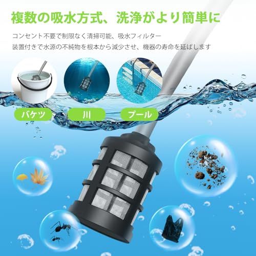 高圧洗浄機 コードレス 充電式 高圧洗車機 バッテリー式 最大吐出圧力