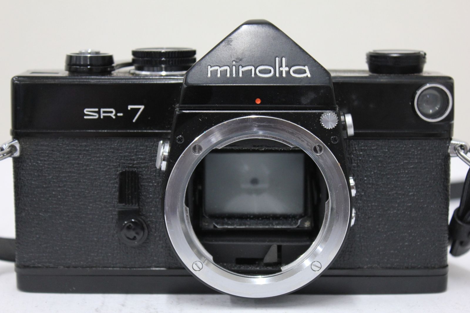 ★minoltaミノルタ SR-7 MINOLTA AUTO ROKKOR-PF ミノルタ minolta SR-7 一眼レフ フィルム カメラ シルバー ボディ