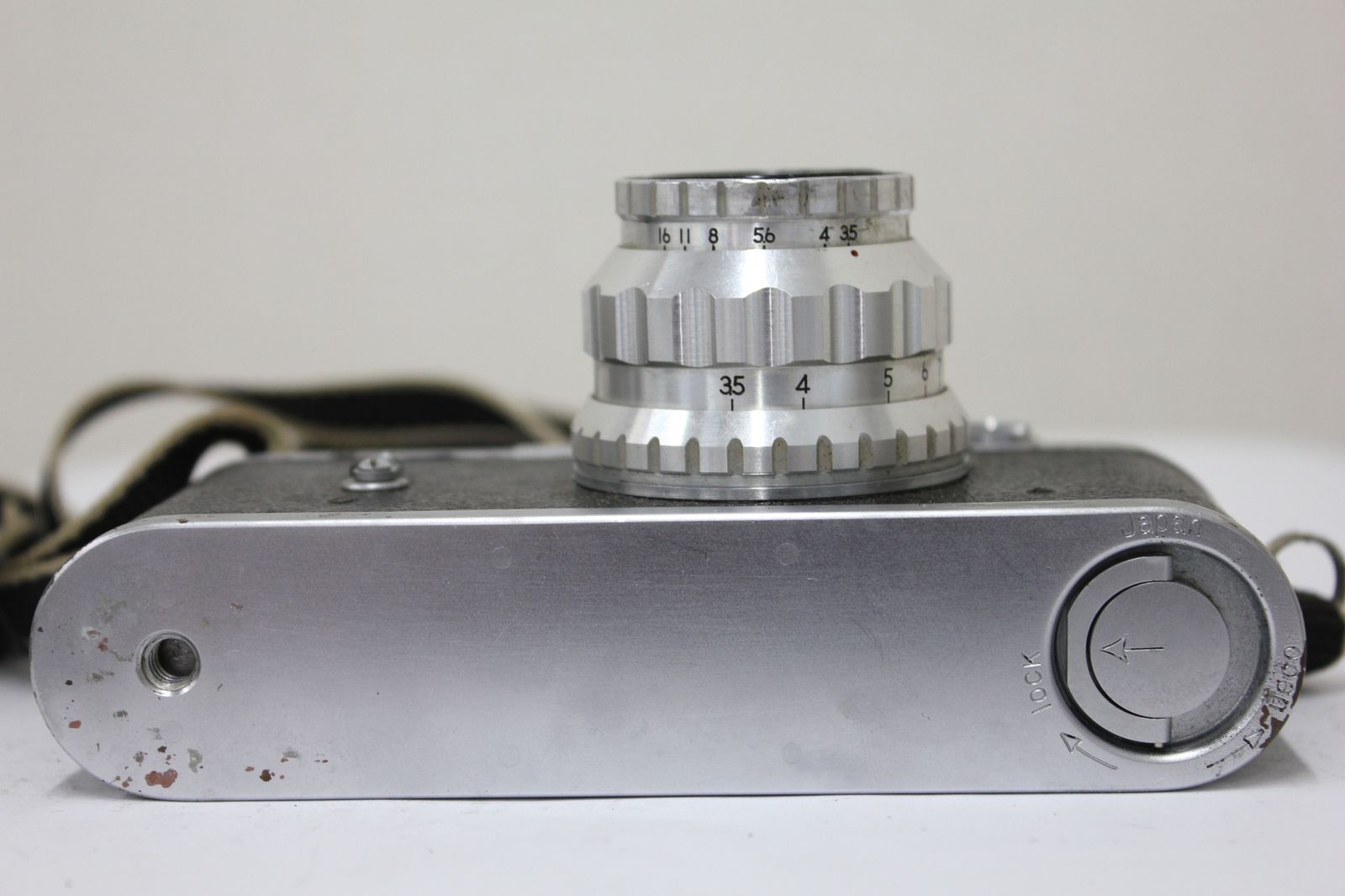 訳あり品】 Leotax Tokyo Kogaku Topcor 5cm F3.5 ケース付き レンジ