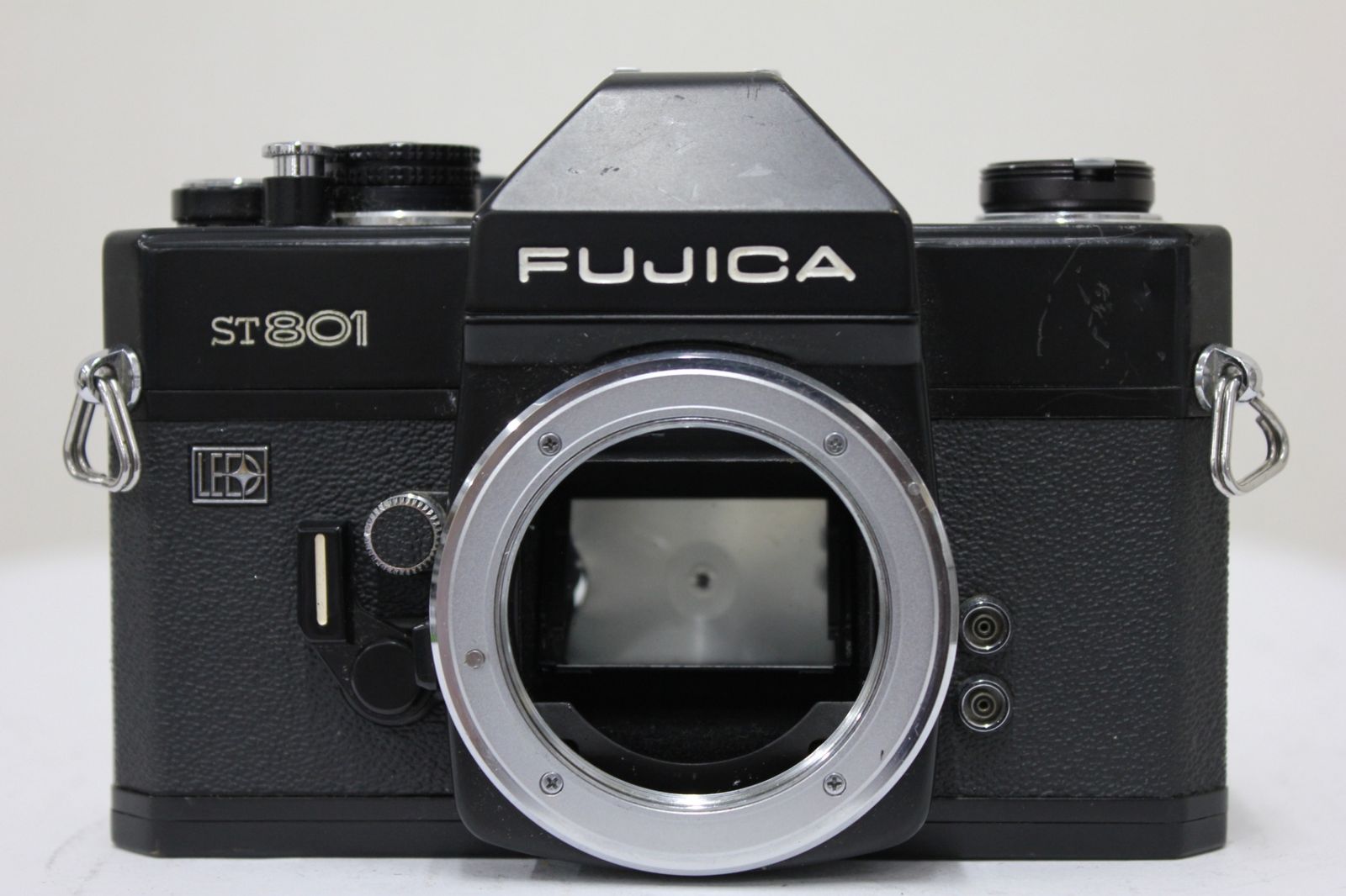 フジカ ST801 EBC FUJINON 55mm f:1.8 レンズ付 返品保証】 フジカ FUJICA ST 801 ブラック EBC FUJINON 55mm F1.8