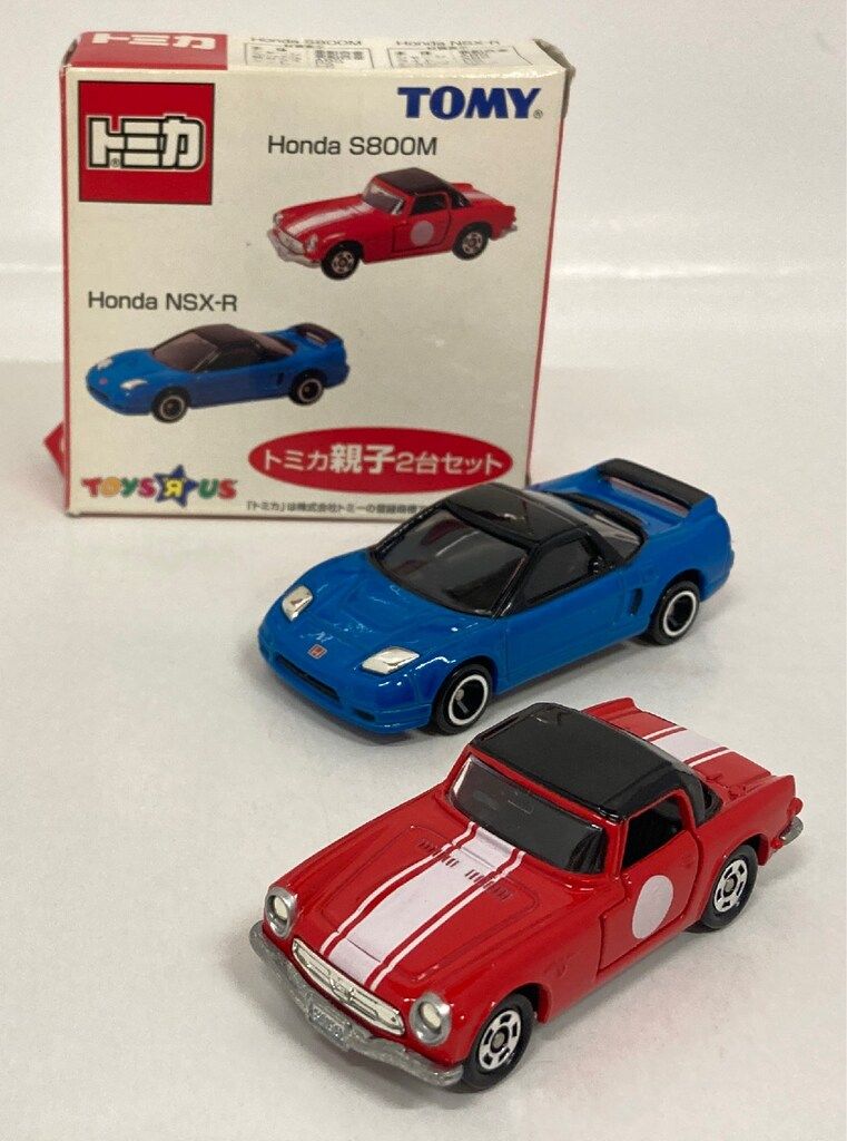 トミー トイザらスオリジナル/中国製 トミカ親子2台セット Honda NSX-R