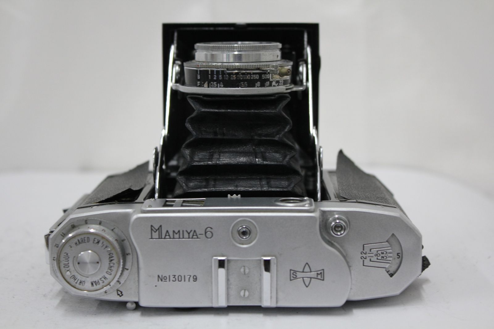 訳あり品】 マミヤ Mamiya-6 Olympus D Zuiko FC 7.5cm F3.5 蛇腹