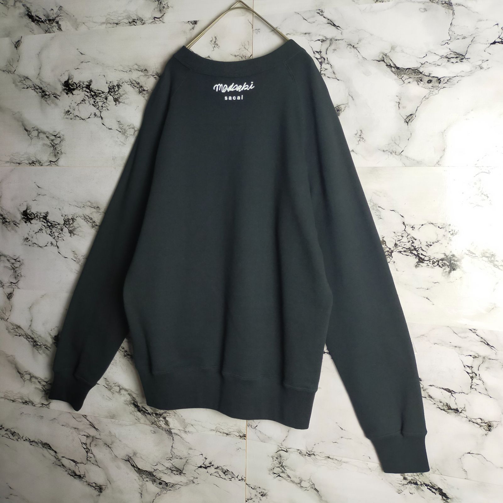 sacai サカイ madsaki ブラック スウェット 4 Sacai 【公式通販】
