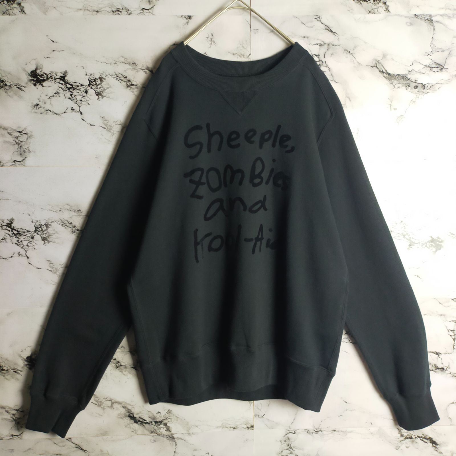 希少】sacai × MADSAKI スウェット 3(L相当) 22AW コラボ プリント 