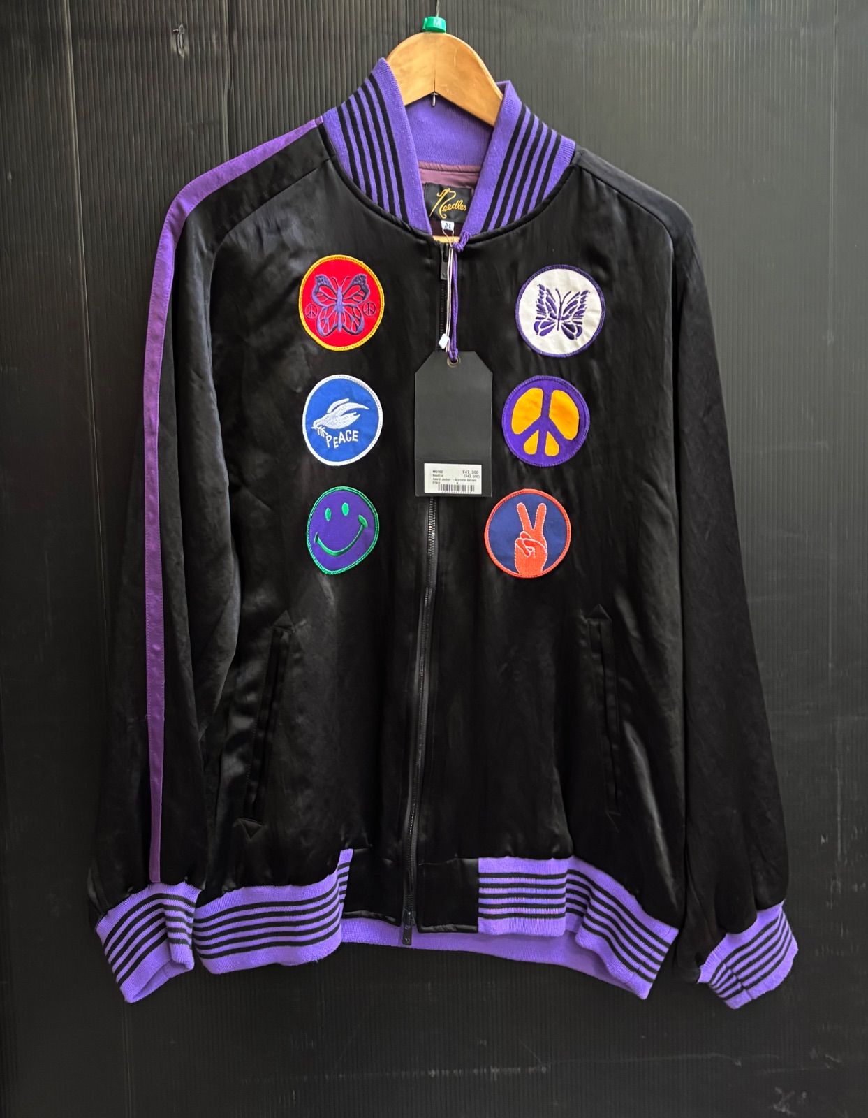 23SS 定価47300円 NEEDLES ニードルズ Award Jacket Acetate Sateen