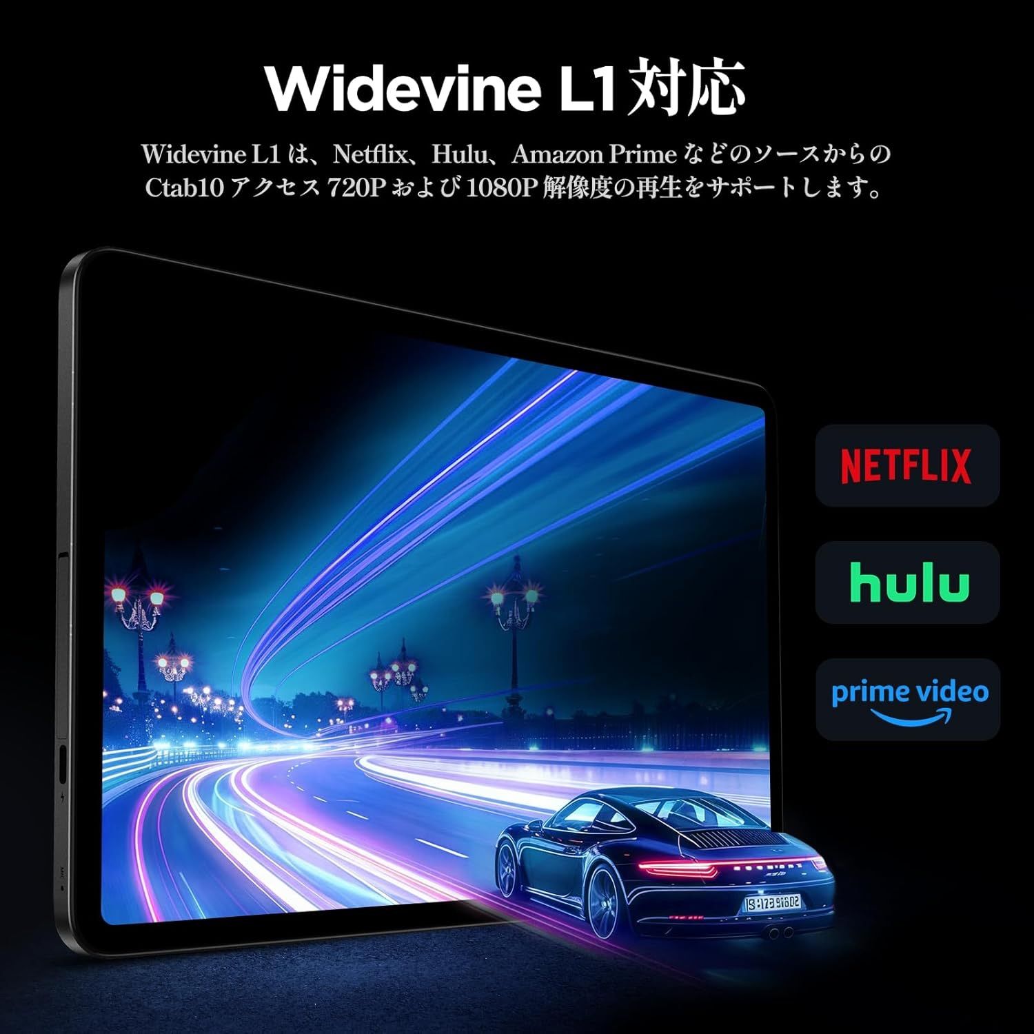 2025新登場·Android 15 タブレット 10インチ Wi-Fi モデル 12GB+64GB+