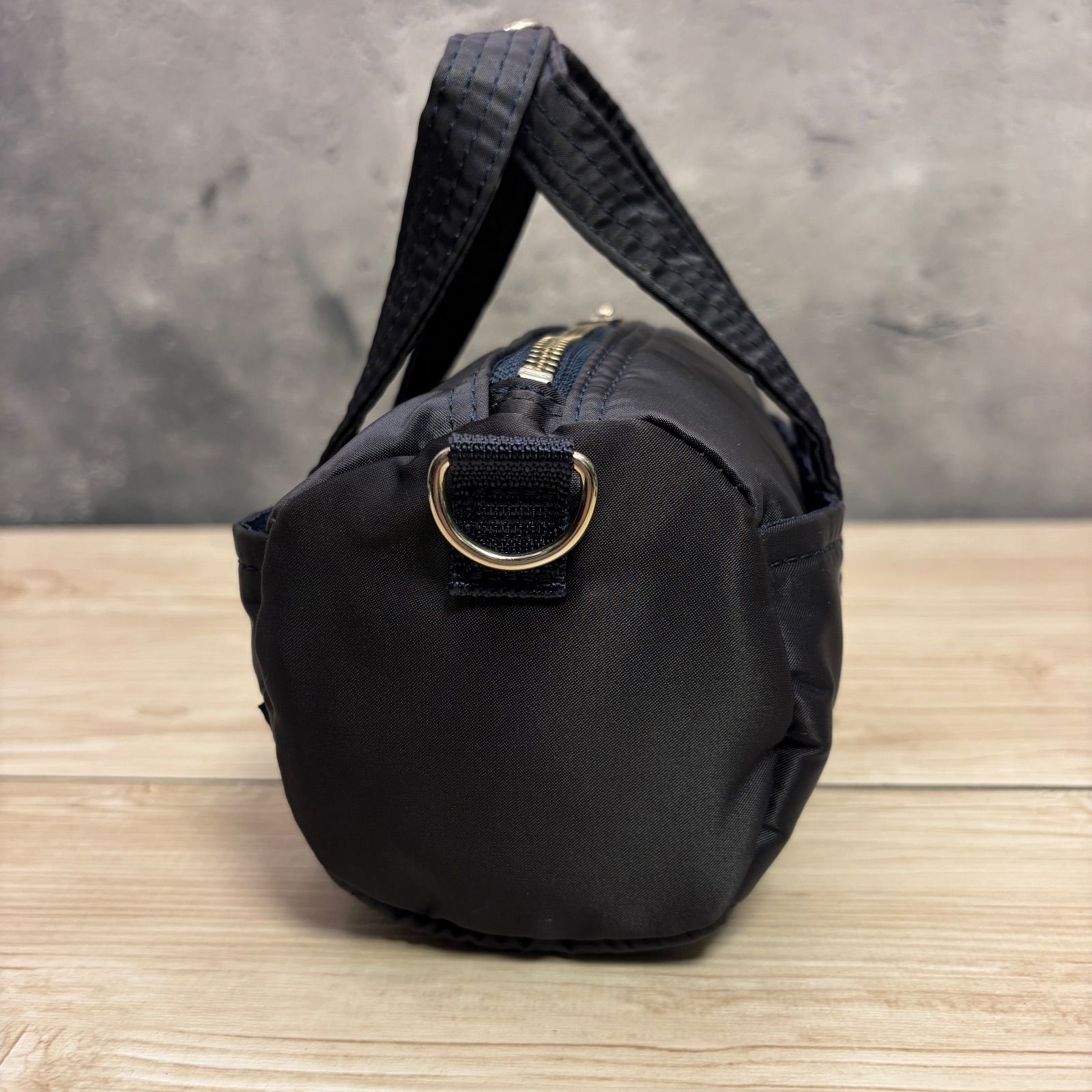 PORTER HOWL 2WAY ミニボストンバッグ アイアンブルー 極美品