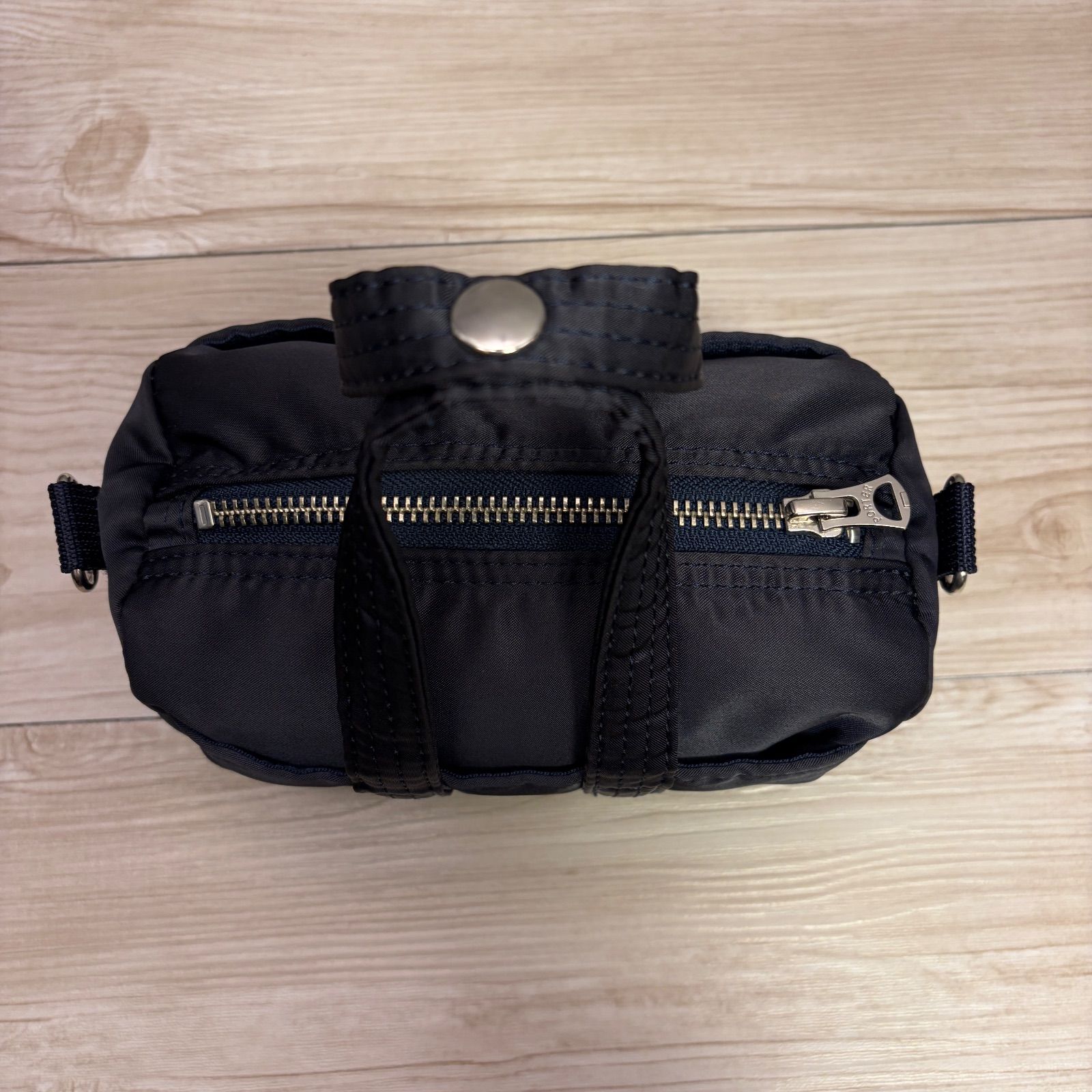 PORTER HOWL 2WAY ミニボストンバッグ アイアンブルー 極美品
