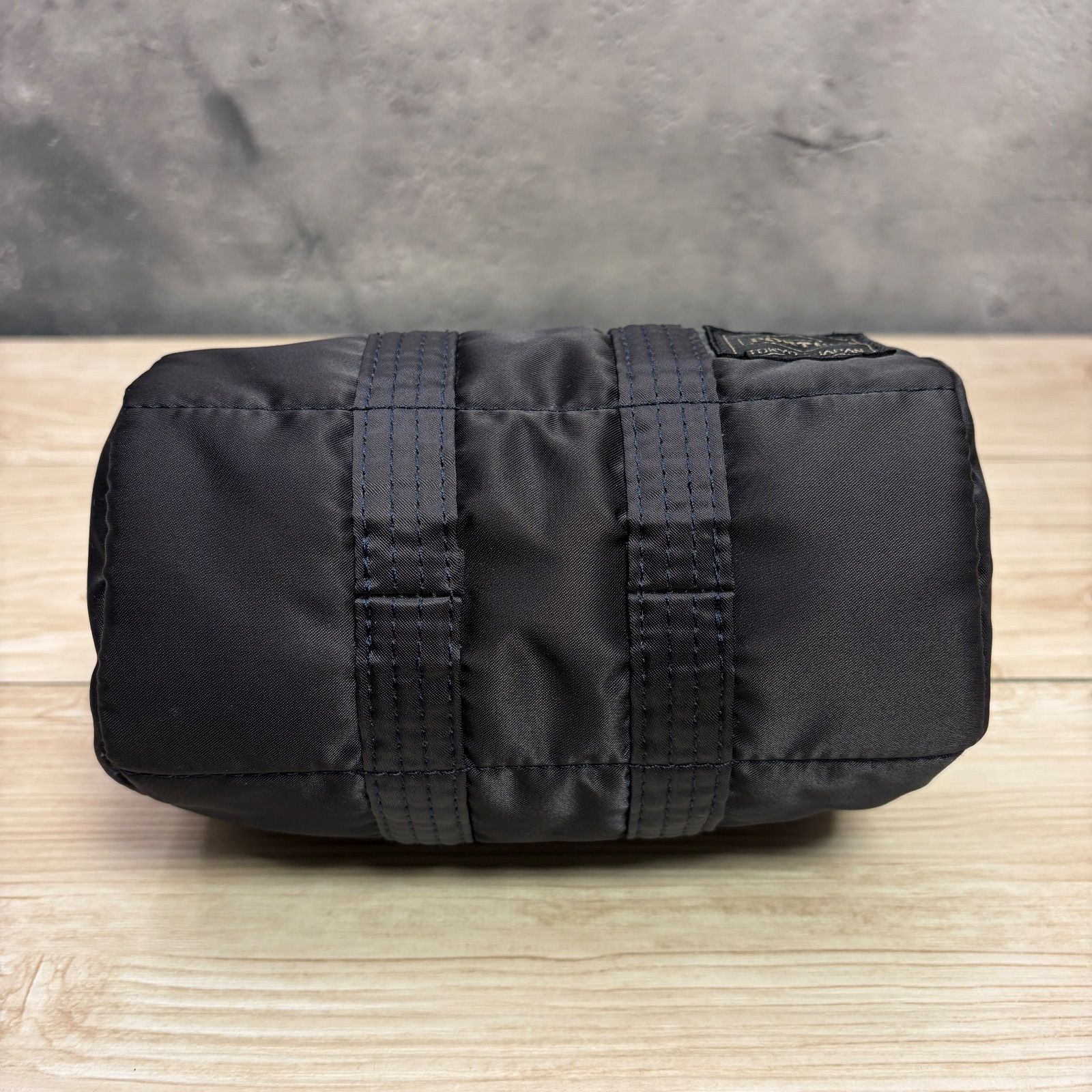 PORTER HOWL 2WAY ミニボストンバッグ アイアンブルー 極美品