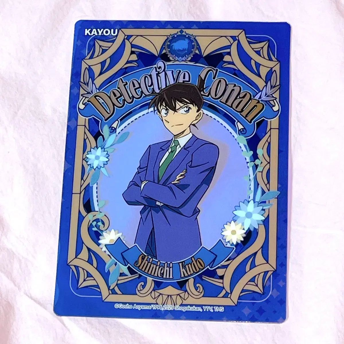 名探偵コナン 中国 カユ kayou カード アクリル 工藤 新一 - メルカリ