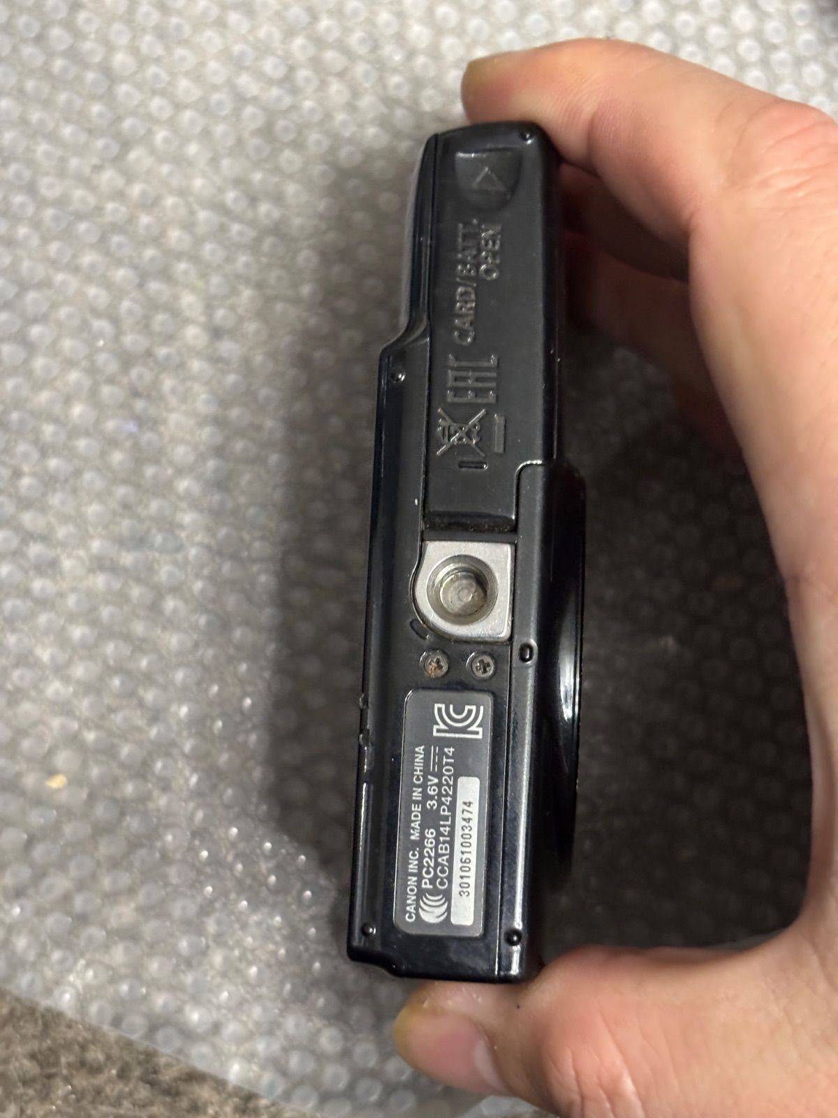 Canon IXY190 ブラック 12282 - メルカリ