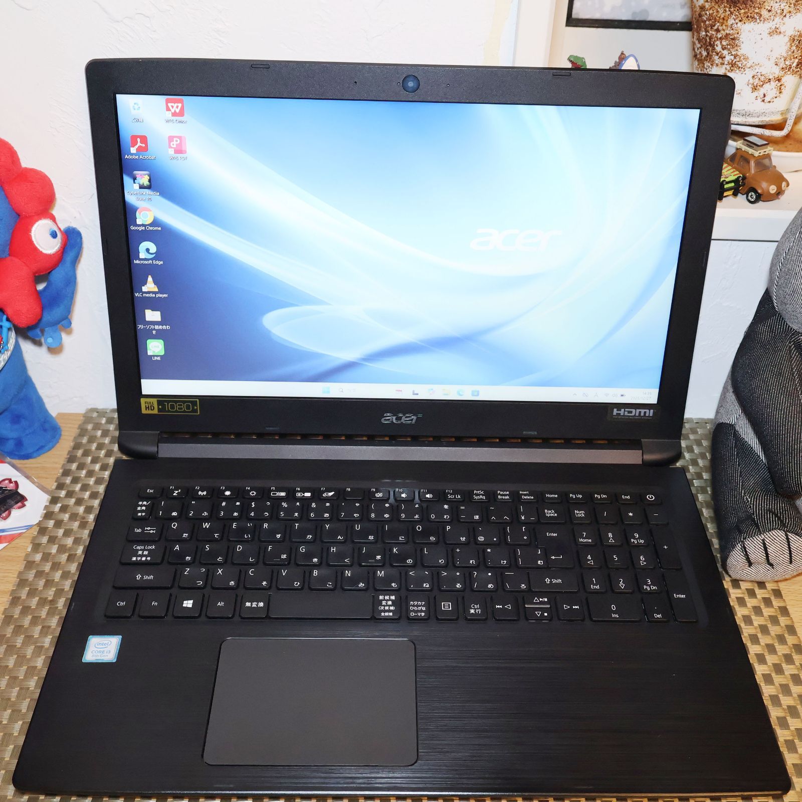 お手頃Win11公式対応8世代Corei3/メ8/高速SSD/FHD液晶/無線 お手頃！Win11公式対応Corei3/メモリ8G/高速SSD/FHD液晶/無線 - メルカリ