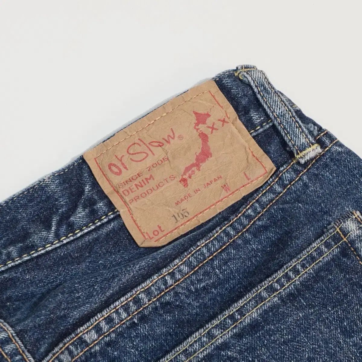 メンズ Lot 105 / STANDARD DENIM 5ポケットデニム