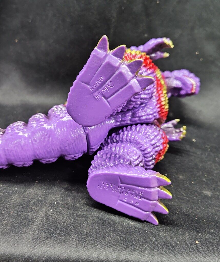 メディコムトイ GODZILLA VINYL WARS デスゴジ 紫成型 赤金塗装