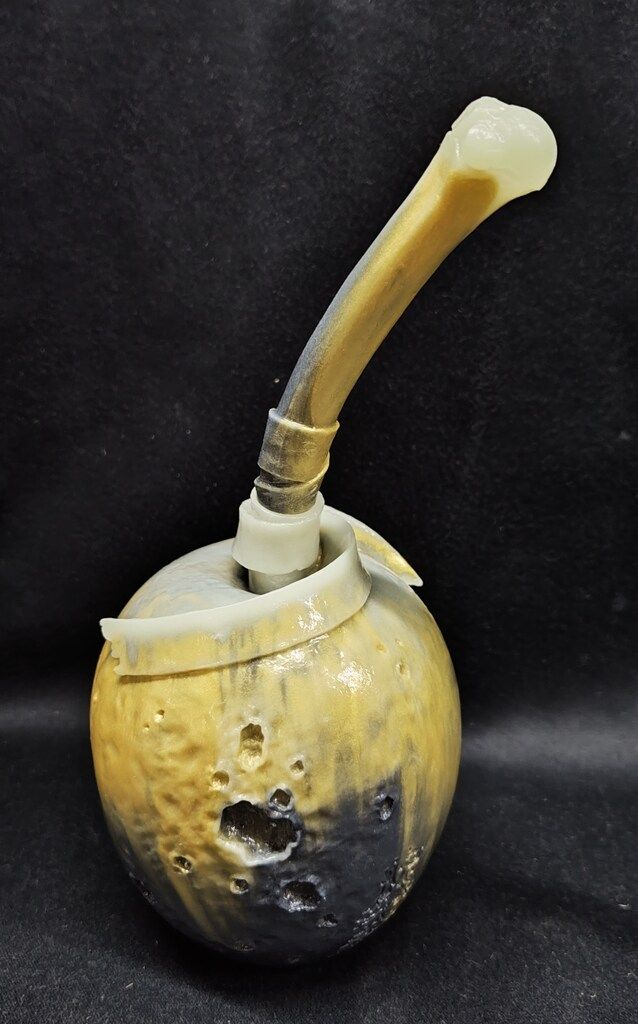 MEDICOM TOY PUSHEAD SOUR 蓄光金グレーマーブル成型 - メルカリ