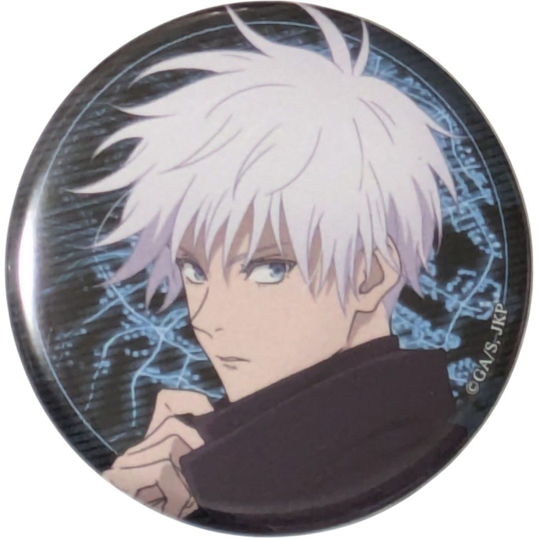 送料無料 24時間以内発送 未使用 10点セット 五条悟 缶バッジ 呪術廻戦