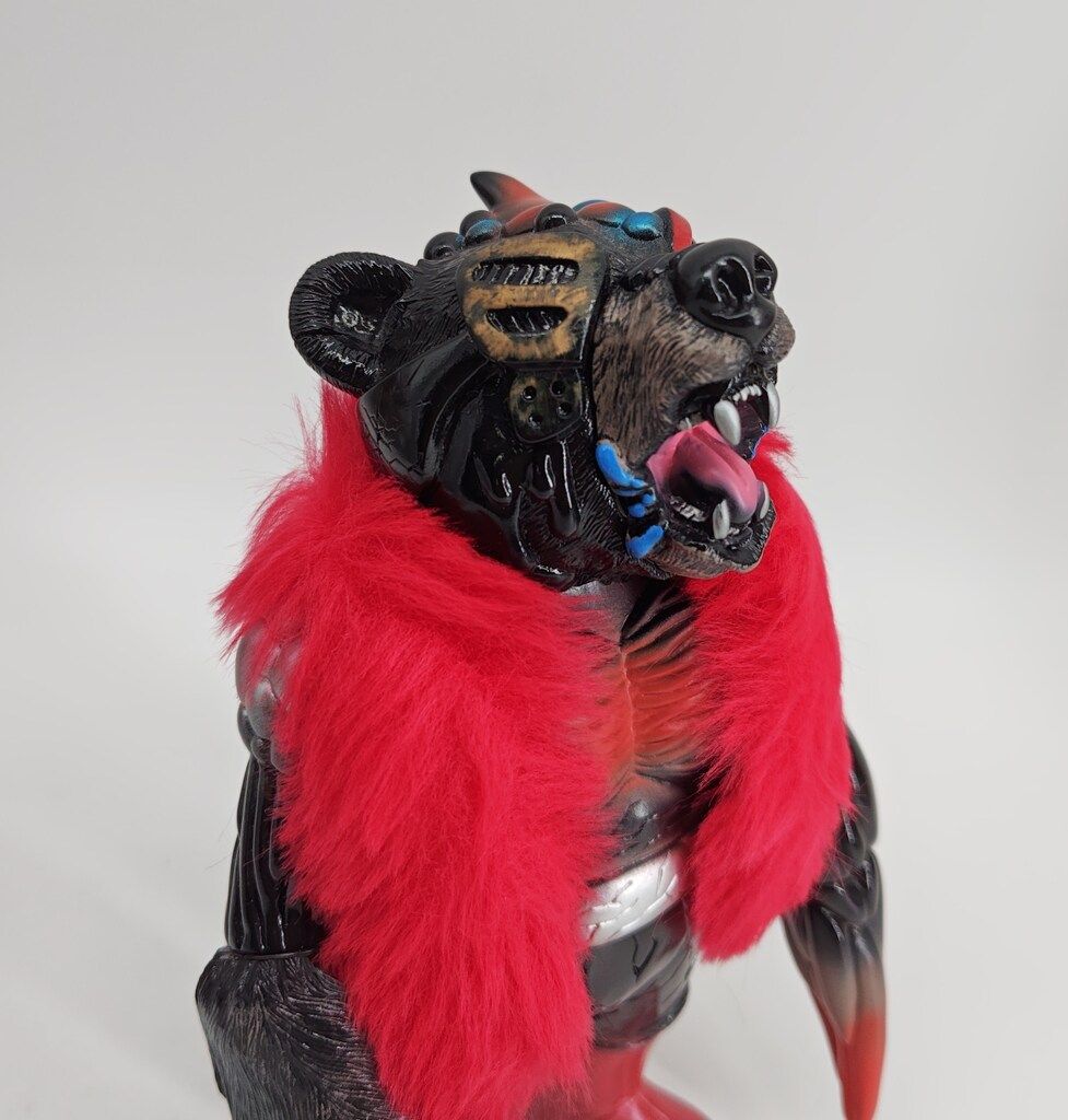 ゴッコ堂 ベアオスマン 1st 復刻カラー 黒成型/赤ブーツ/赤ファー