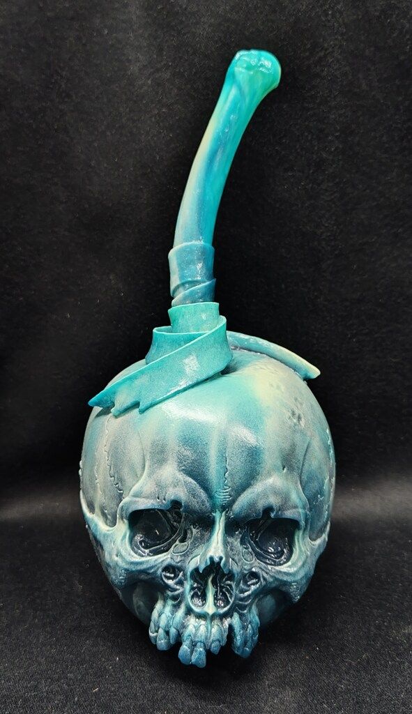 MEDICOM TOY PUSHEAD SOUR 蓄光青マーブル成型 - メルカリ