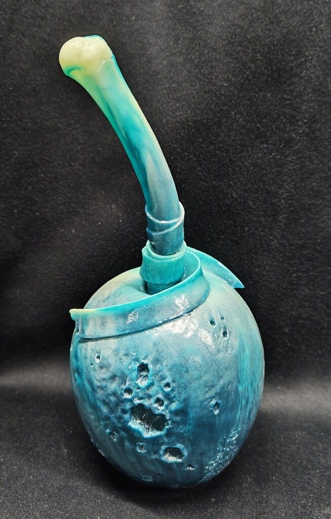 MEDICOM TOY PUSHEAD SOUR 蓄光青マーブル成型 - メルカリ