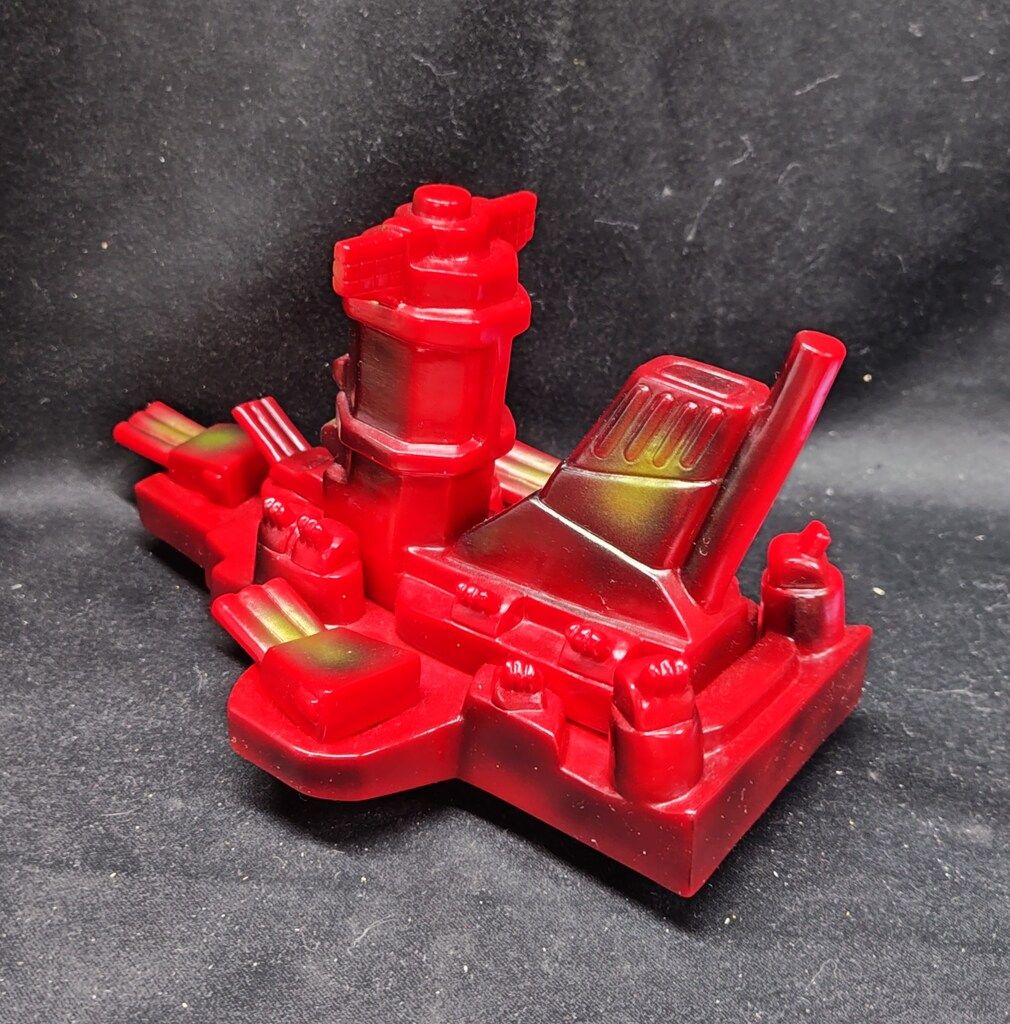 マーミット 世紀の大怪獣シリーズ アイアンロックス 赤成形赤黒塗装