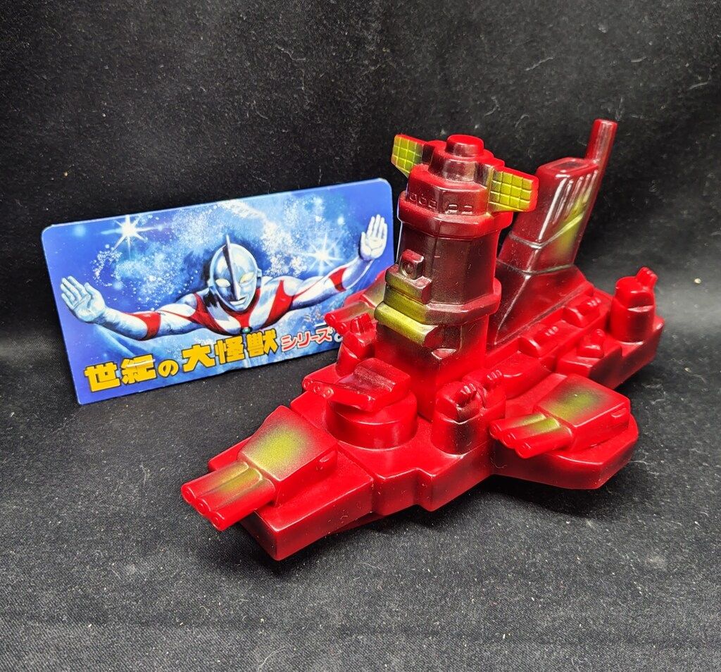 マーミット 世紀の大怪獣シリーズ アイアンロックス 赤成形赤黒塗装