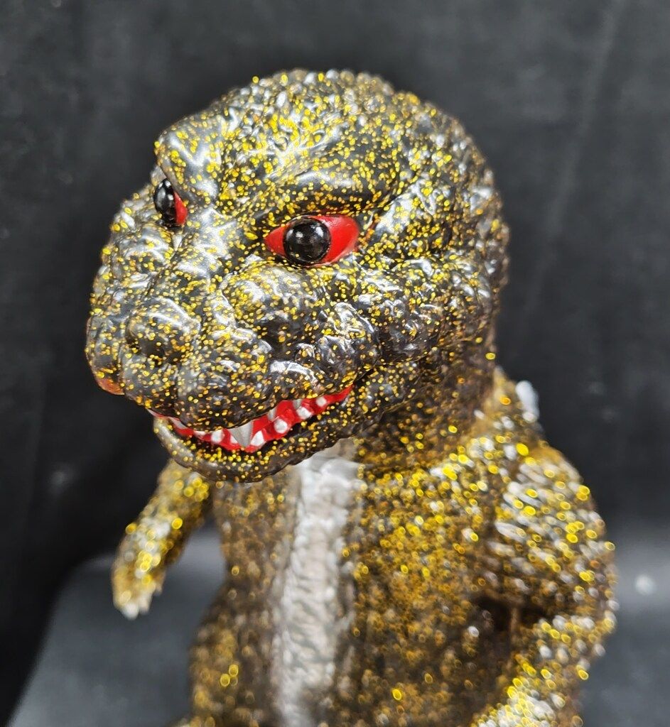 安楽安作 ゴジラ1954 ギニョール＆ゴールドグリッターver 未開封 MEDICOM TOY 安楽安作劇場 安楽安作 ゴジラ1954 ギニョール&ゴールド