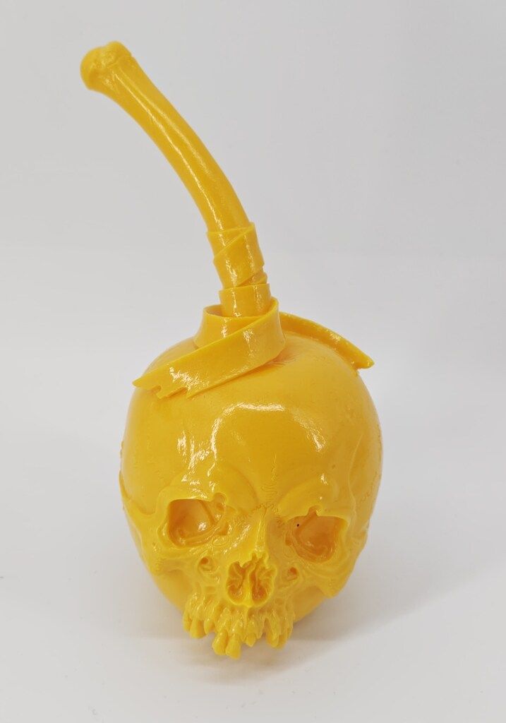 MEDICOM TOY MEDICOMTOY EXHIBITION PUSHEAD SOUR 黄色成型 - メルカリ