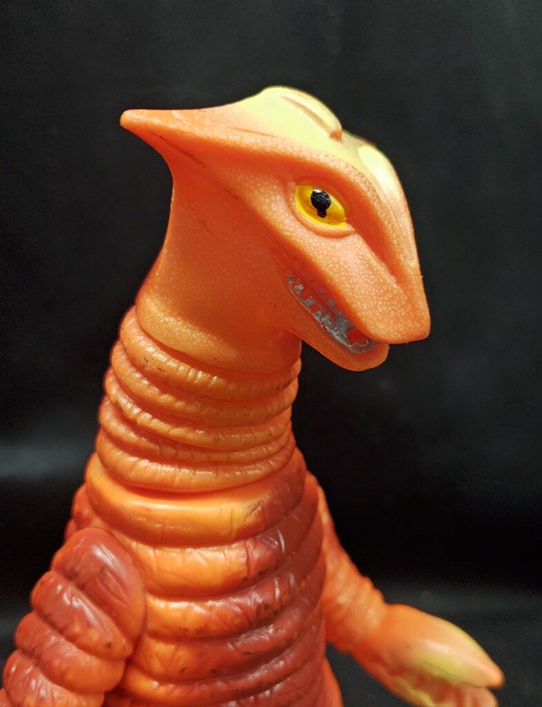 ブルマァク ブルマァクST/VINソフビ サドラー 約215mm オレンジ成型