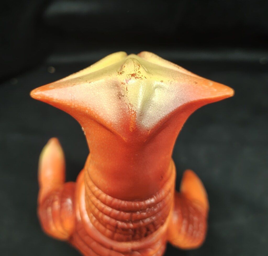 ブルマァク ブルマァクST/VINソフビ サドラー 約215mm オレンジ成型