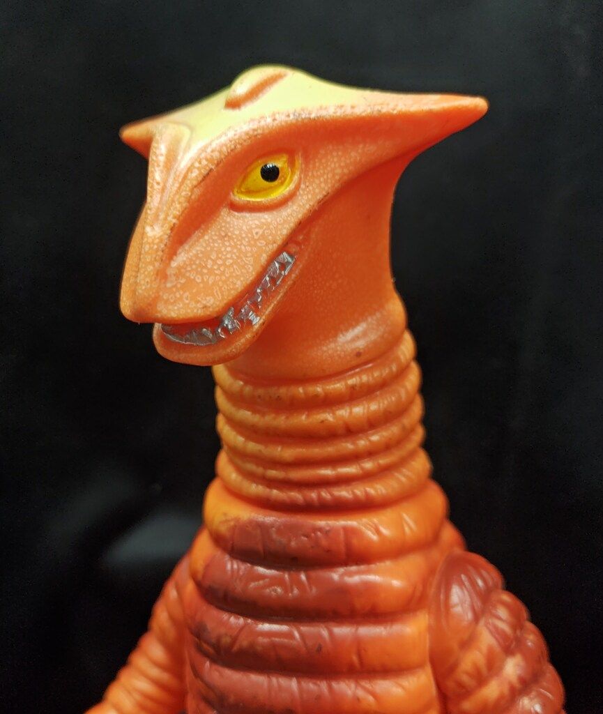 ブルマァク ブルマァクST/VINソフビ サドラー 約215mm オレンジ成型