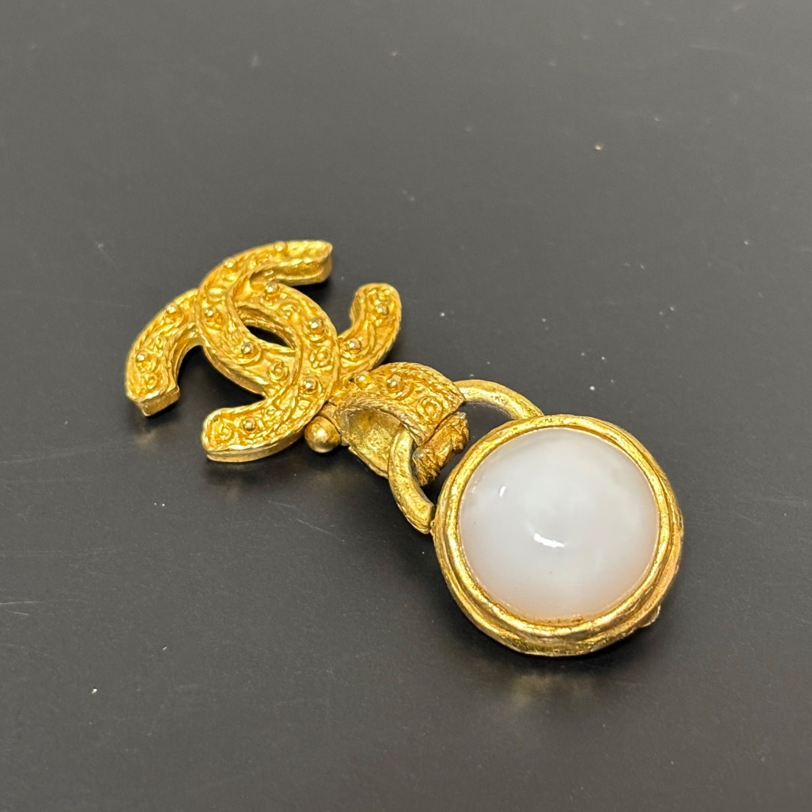 CHANEL シャネル ココマーク スイング イヤリング 94A 刻印 片耳