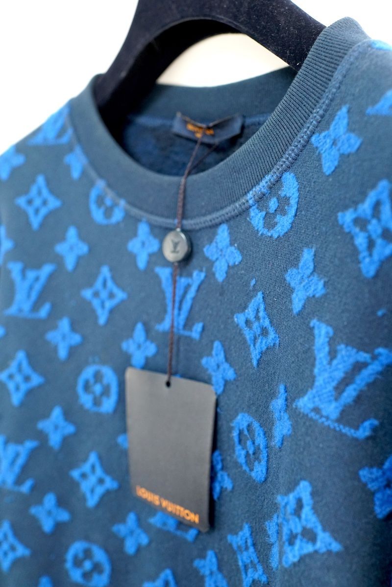 LOUIS VUITTON ルイヴィトン フル モノグラム ジャカード クルーネック