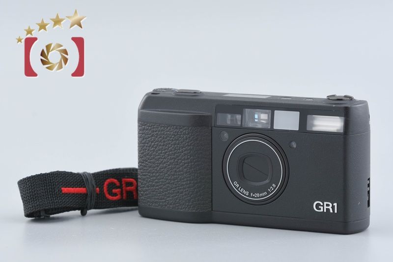 Ricoh リコー 【中古】RICOH リコー GR1 ブラック コンパクトフィルム